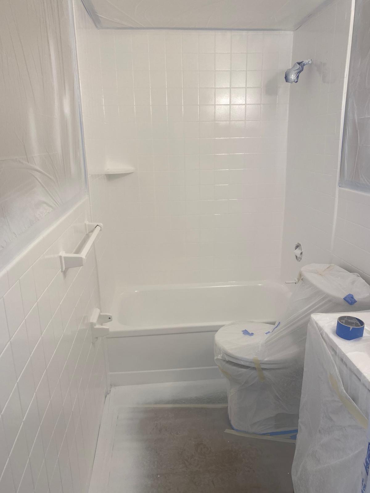Bathroom before - Project 2